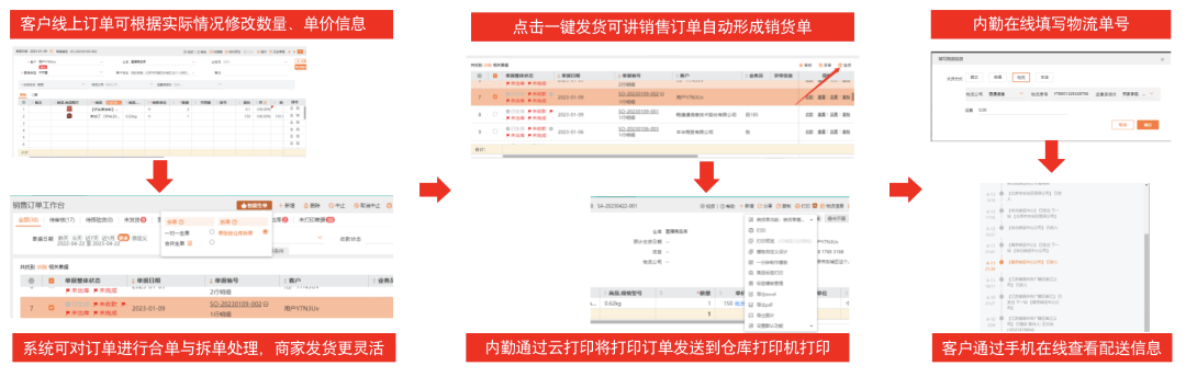 Auto-approved sales order with automatic shipping document generation